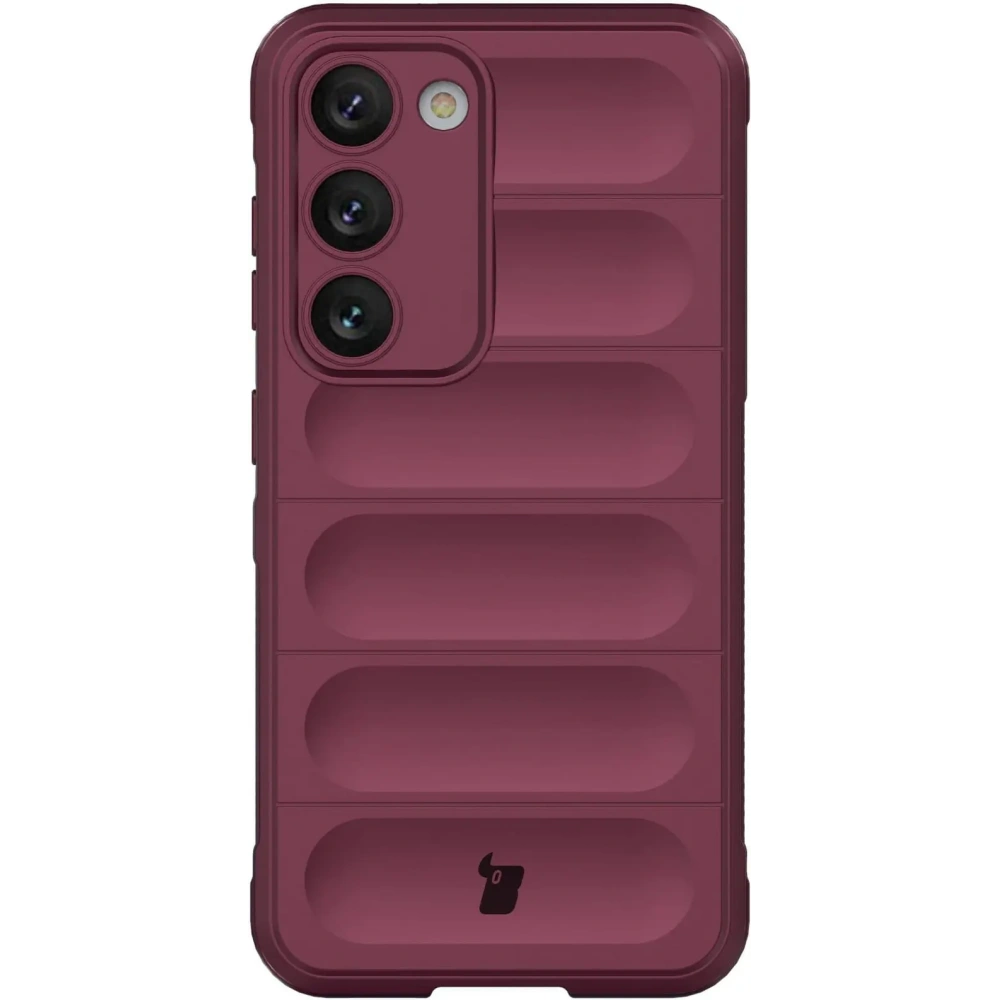 Pancerne etui Bizon Case Tur do Samsung Galaxy S23 ciemnofioletowe
