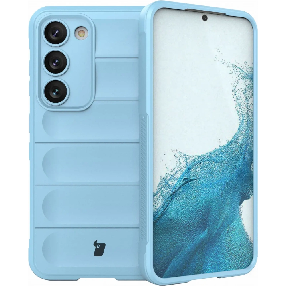 Pancerne etui Bizon Case Tur do Samsung Galaxy S23 jasnoniebieskie
