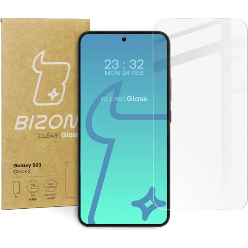 Buy Bizon Glass Clear 2 Samsung Galaxy S23 - BIZ1689 - {ean13} - Home Screen Store Europe