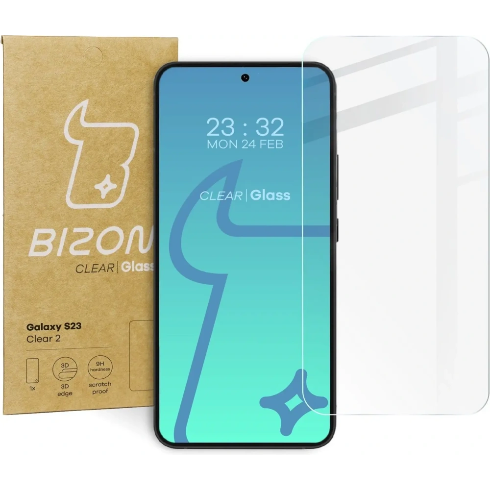 Szkło hartowane Bizon Glass Clear 2 do Samsung Galaxy S23