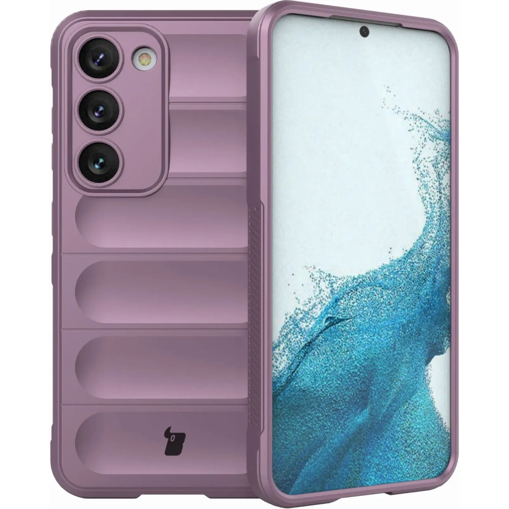 Pancerne etui Bizon Case Tur do Samsung Galaxy S23 jasnofioletowe