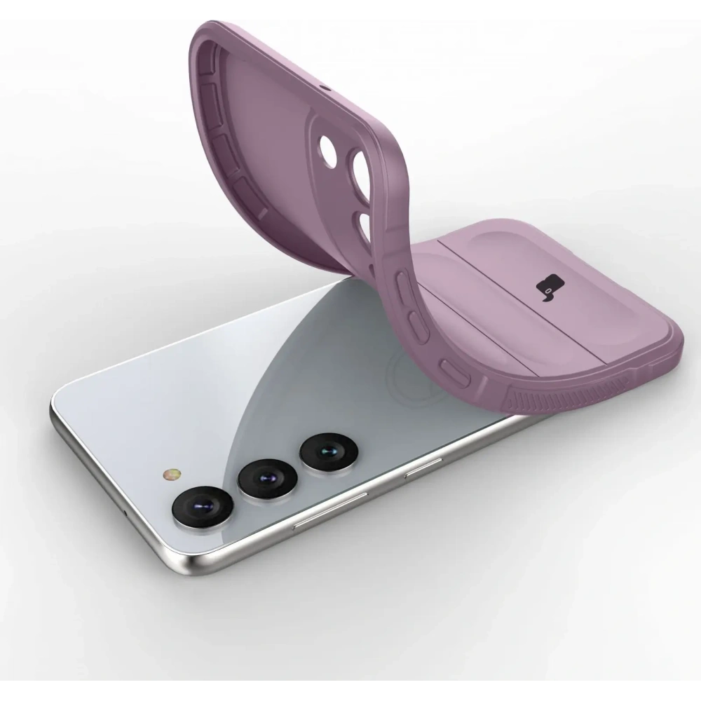 Pancerne etui Bizon Case Tur do Samsung Galaxy S23 jasnofioletowe