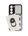 Kup Bizon Case Camshield Kartenschlitz Ring Samsung Galaxy S23 weiß - BIZ7853 - {ean13} - Sklep Home Screen