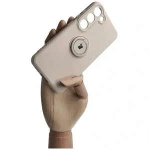 Kup Bizon Case Silikonring Sq für Samsung Galaxy S23 beige - BIZ7854 - {ean13} - Sklep Home Screen