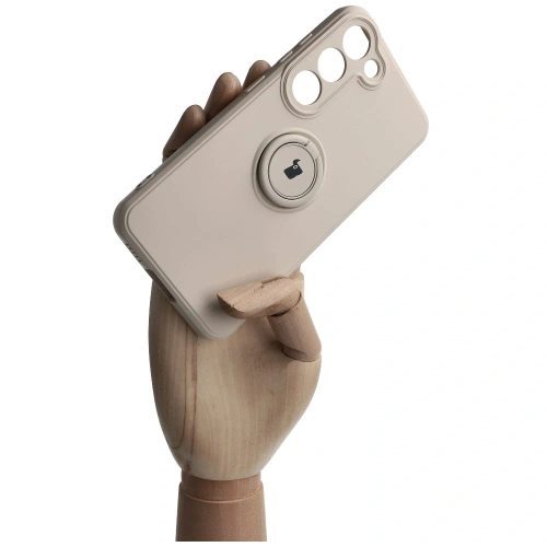Kup Bizon Case Silikonring Sq für Samsung Galaxy S23 beige - BIZ7854 - {ean13} - Sklep Home Screen