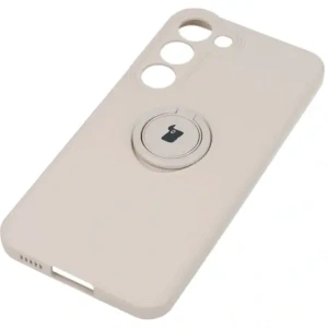 Kup Bizon Case Silikonring Sq für Samsung Galaxy S23 beige - BIZ7854 - {ean13} - Sklep Home Screen