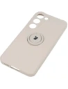 Kup Bizon Case Silicone Ring Sq do Samsung Galaxy S23 bej - BIZ7854 - {ean13} - Sklep Home Screen
