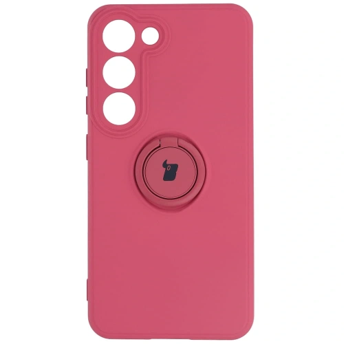 Kup Bizon Case Szilikon Gyűrű Sq do Samsung Galaxy S23 piszkos rózsaszín - BIZ7855 - {ean13} - Sklep Home Screen