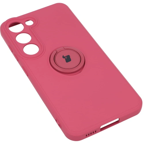 Kup Bizon Case Szilikon Gyűrű Sq do Samsung Galaxy S23 piszkos rózsaszín - BIZ7855 - {ean13} - Sklep Home Screen