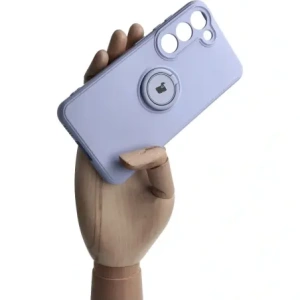 Kup Bizon Case Silikonring Sq do Samsung Galaxy S23 helllila - BIZ7856 - {ean13} - Sklep Home Screen