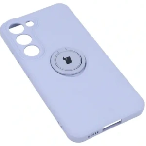 Kup Bizon Case Silikonring Sq do Samsung Galaxy S23 helllila - BIZ7856 - {ean13} - Sklep Home Screen