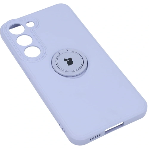 Kup Bizon Case Silikonring Sq do Samsung Galaxy S23 helllila - BIZ7856 - {ean13} - Sklep Home Screen
