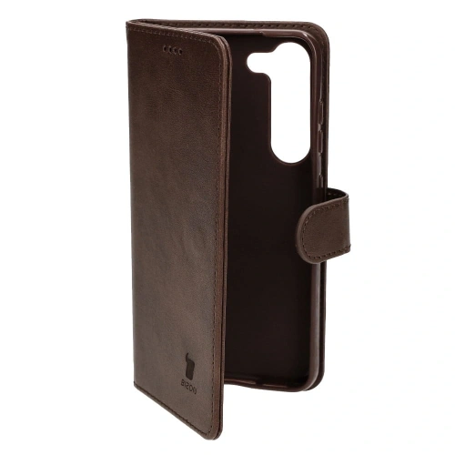 Kup Bizon Case Wallet Samsung Galaxy S23 dunkelbraun - BIZ7857 - {ean13} - Sklep Home Screen