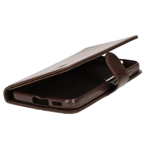Kup Etui Bizon Case Wallet do Samsung Galaxy S23, ciemnobrązowe - BIZ7857 - {ean13} - Sklep Home Screen