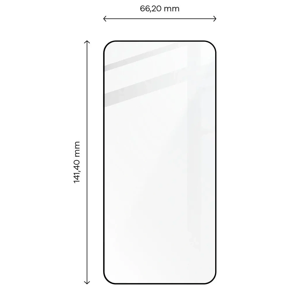 Szkło hartowane Bizon Glass Edge 2 do Samsung Galaxy S23 czarne