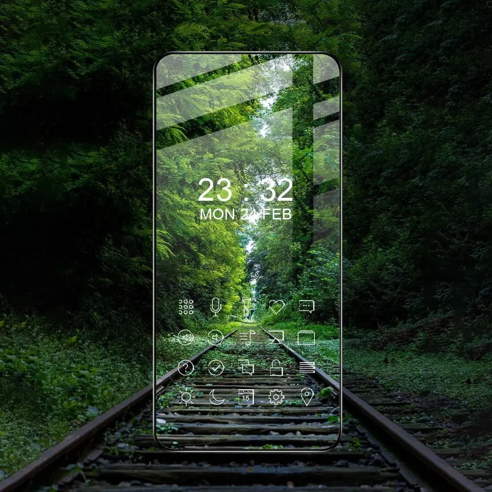 Szkło hartowane Bizon Glass Edge 2 do Samsung Galaxy S23 czarne