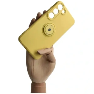 Kup Bizon Case Silikonring Sq do Samsung Galaxy S23 gelb - BIZ7858 - {ean13} - Sklep Home Screen