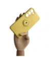 Buy Bizon Case Silicone Ring Sq do Samsung Galaxy S23 yellow - BIZ7858 - {ean13} - Home Screen Store Europe