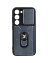 Kup Bizon Case Camshield Kártyahely Gyűrű Samsung Galaxy S23 szürke - BIZ7859 - {ean13} - Sklep Home Screen