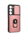 Kup Bizon Case Camshield Kártyahely Gyűrű Samsung Galaxy S23 világos rózsaszín - BIZ7860 - {ean13} - Sklep Home Screen