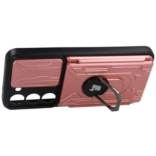 Kup Bizon Case Camshield Kártyahely Gyűrű Samsung Galaxy S23 világos rózsaszín - BIZ7860 - {ean13} - Sklep Home Screen