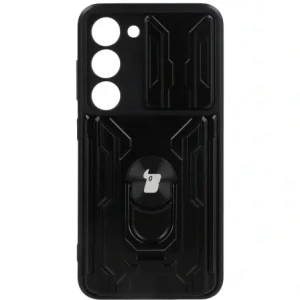 Kup Bizon Case Camshield Kartensteckplatz Ring Samsung Galaxy S23 schwarz - BIZ7862 - {ean13} - Sklep Home Screen