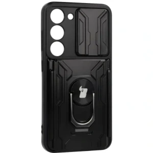 Kup Bizon Case Camshield Kartensteckplatz Ring Samsung Galaxy S23 schwarz - BIZ7862 - {ean13} - Sklep Home Screen