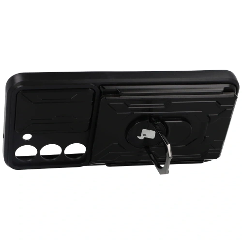 Kup Bizon Case Camshield Kartensteckplatz Ring Samsung Galaxy S23 schwarz - BIZ7862 - {ean13} - Sklep Home Screen