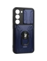 Kup Bizon Case Camshield Kártyahely Gyűrű Samsung Galaxy S23 sötétkék - BIZ7863 - {ean13} - Sklep Home Screen
