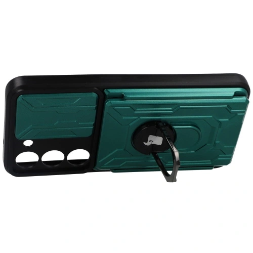 Kup Bizon Case Camshield Kártyahely Gyűrű Samsung Galaxy S23 zöld - BIZ7864 - {ean13} - Sklep Home Screen