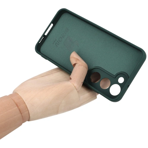 Kup Bizon Case Silikonring Sq für Samsung Galaxy S23 dunkelgrün - BIZ7865 - {ean13} - Sklep Home Screen