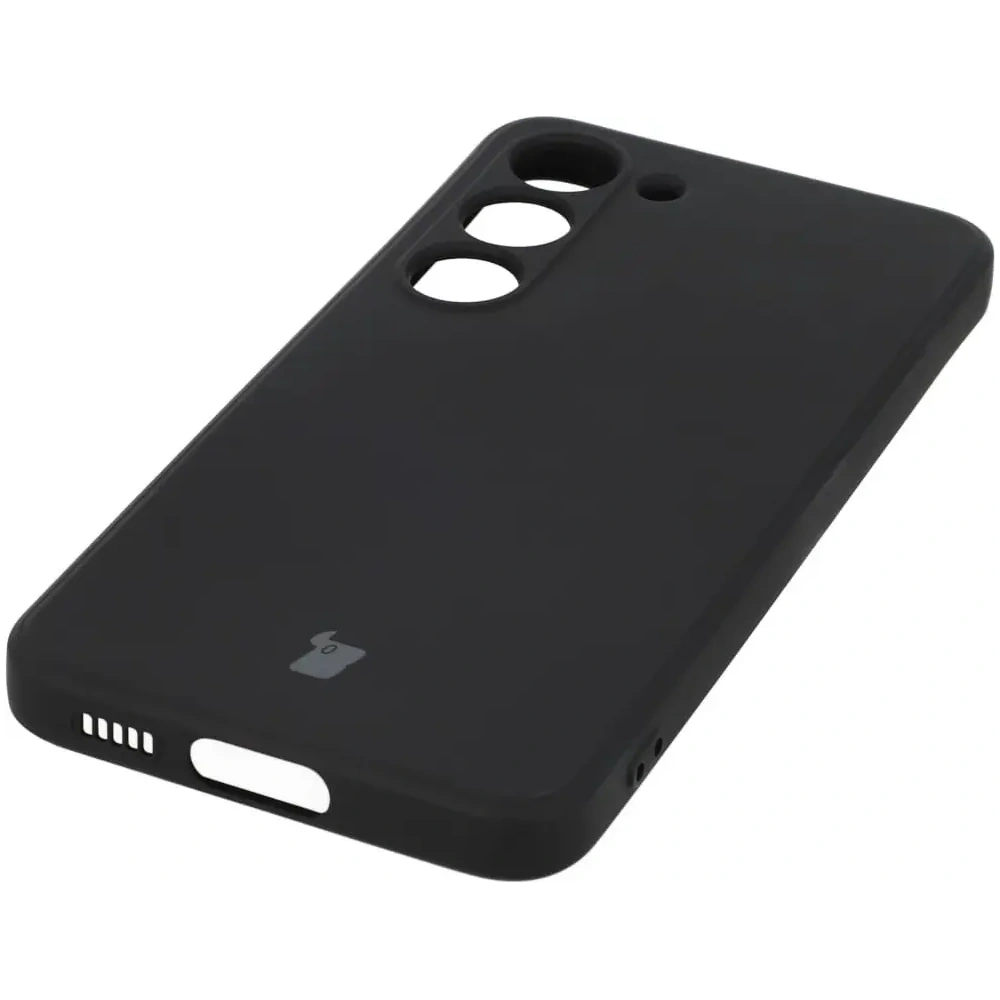 Etui Bizon Case Silicone Sq do Samsung Galaxy S23 czarne