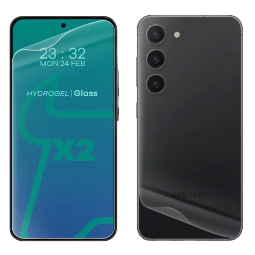Kup Folia hydrożelowa na tył i przód Bizon Glass Hydrogel Samsung Galaxy S23 - BIZ1708 - {ean13} - Sklep Home Screen