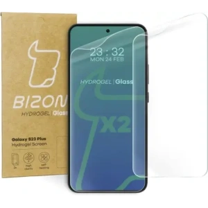Buy Bizon Glass Hydrogel Samsung Galaxy S23 Plus [2 PACK] - BIZ1711 - {ean13} - Home Screen Store Europe