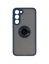 Kup Bizon Case Hybrid Ring Samsung Galaxy S23 Plus fumurie cu un cadru albastru închis - BIZ1712 - {ean13} - Sklep Home Screen