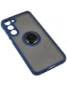 Kup Bizon Case Hybrid Ring Samsung Galaxy S23 Plus fumurie cu un cadru albastru închis - BIZ1712 - {ean13} - Sklep Home Screen