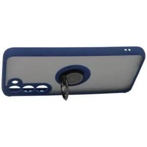 Kup Bizon Case Hybrid Ring Samsung Galaxy S23 Plus fumurie cu un cadru albastru închis - BIZ1712 - {ean13} - Sklep Home Screen