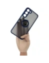 Kup Bizon Case Hybrid Ring Samsung Galaxy S23 Plus füstös színű, tengerészkék kerettel - BIZ1712 - {ean13} - Sklep Home Screen