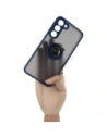Kup Bizon Case Hybrid Ring Samsung Galaxy S23 Plus fumurie cu un cadru albastru închis - BIZ1712 - {ean13} - Sklep Home Screen