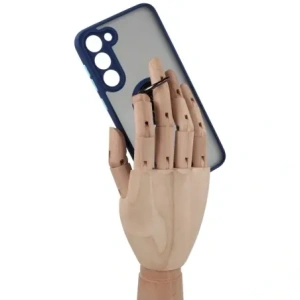 Kup Bizon Case Hybrid Ring Samsung Galaxy S23 Plus fumurie cu un cadru albastru închis - BIZ1712 - {ean13} - Sklep Home Screen