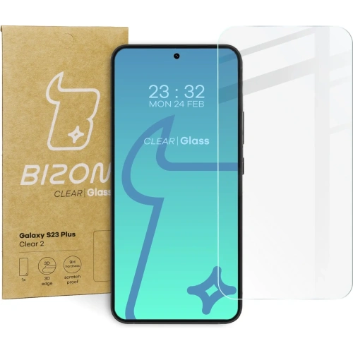 Kup Szkło hartowane Bizon Glass Clear 2 do Samsung Galaxy S23 Plus - BIZ1713 - {ean13} - Sklep Home Screen