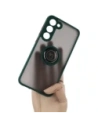Kup Bizon Case Hybrid Ring Samsung Galaxy S23 Plus fumuriu cu un cadru verde închis - BIZ1714 - {ean13} - Sklep Home Screen