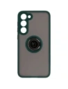 Buy Bizon Case Hybrid Ring Samsung Galaxy S23 Plus smoky with a dark green frame - BIZ1714 - {ean13} - Home Screen Store Europe