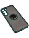 Buy Bizon Case Hybrid Ring Samsung Galaxy S23 Plus smoky with a dark green frame - BIZ1714 - {ean13} - Home Screen Store Europe