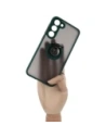 Buy Bizon Case Hybrid Ring Samsung Galaxy S23 Plus smoky with a dark green frame - BIZ1714 - {ean13} - Home Screen Store Europe