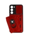 Kup Etui Bizon Case Camshield Card Slot Ring do Samsung Galaxy S23 Plus červené - BIZ1716 - {ean13} - Sklep Home Screen