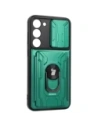 Kup Etui Bizon Case Camshield Card Slot Ring do Samsung Galaxy S23 Plus zelené - BIZ1717 - {ean13} - Sklep Home Screen
