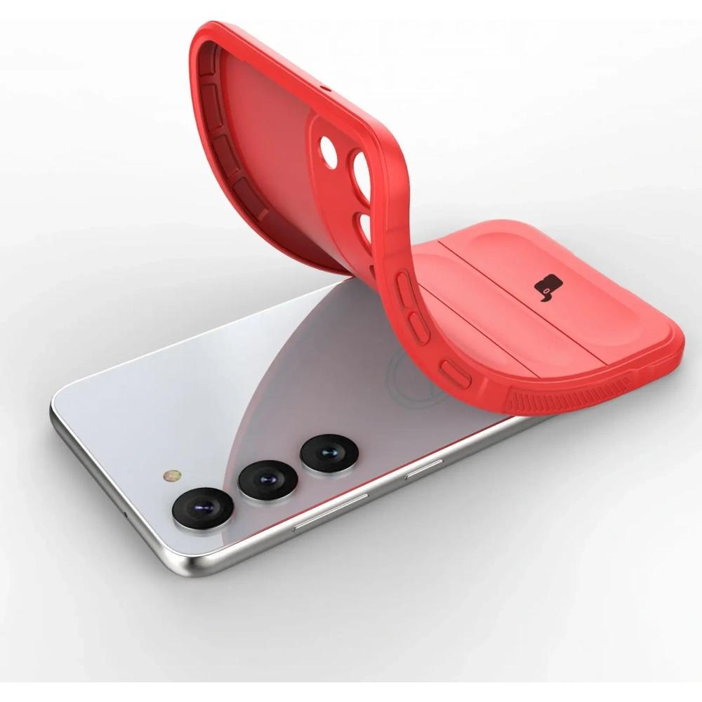 Pancerne etui Bizon Case Tur do Samsung Galaxy S23 Plus czerwone