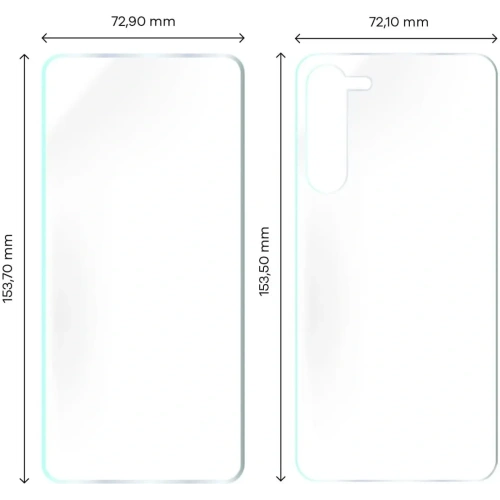 Kup Folia hydrożelowa na tył i przód Bizon Glass Hydrogel Samsung Galaxy S23 Plus - BIZ1722 - {ean13} - Sklep Home Screen