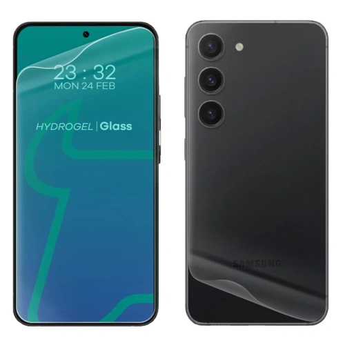 Kup Folia hydrożelowa na tył i przód Bizon Glass Hydrogel Samsung Galaxy S23 Plus - BIZ1722 - {ean13} - Sklep Home Screen